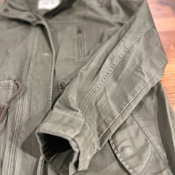 Per Se Army Green Anorak Jacket Size Large L NWOT - Picture 7 of 8
